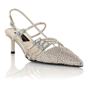 PHILIPP PLEIN Slingback Low Heels