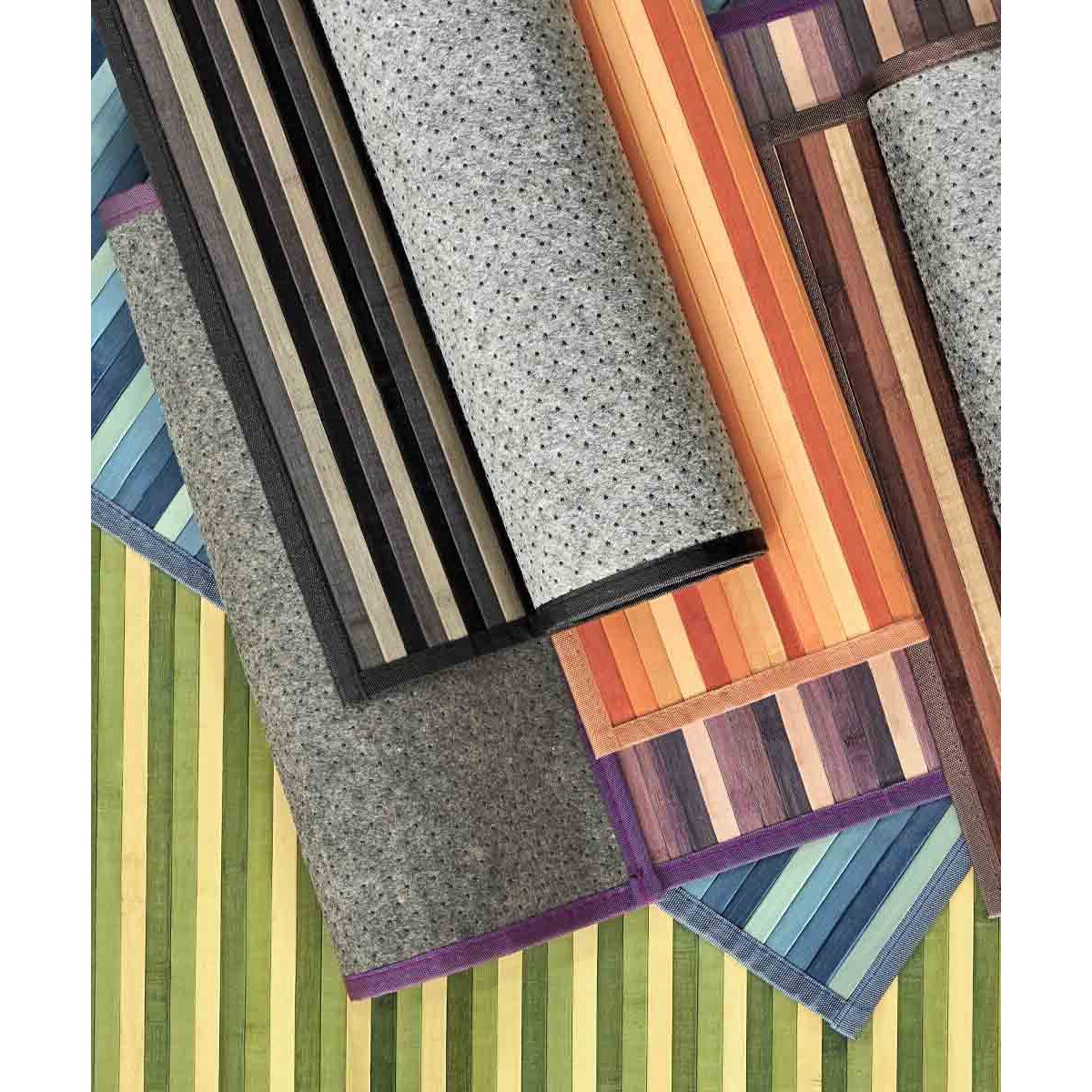 Tappeto BAMBOO NERO degradè