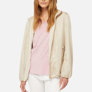 Chaqueta Mujer de la marca GEOX  modelo W SPHERICA Beige