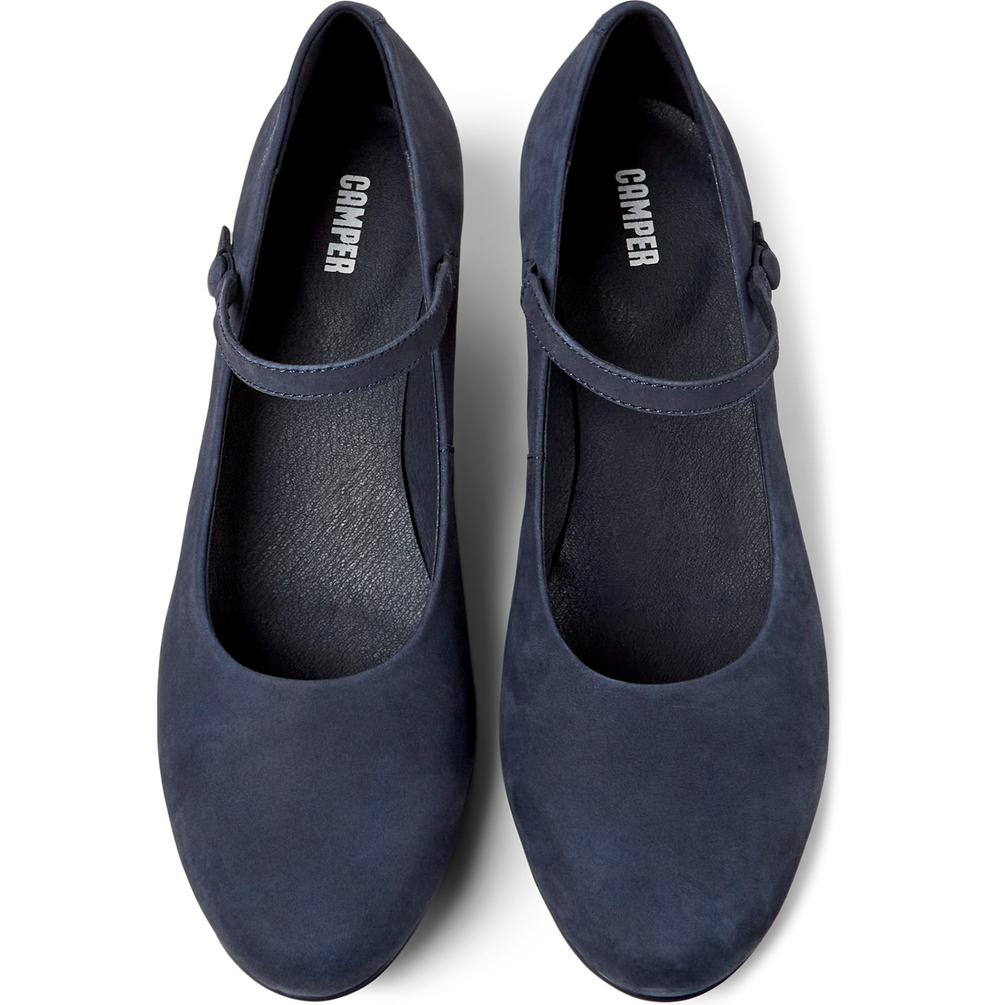 Zapatos de tacón - CAMPER Helena bajo - Azul - Nubuck