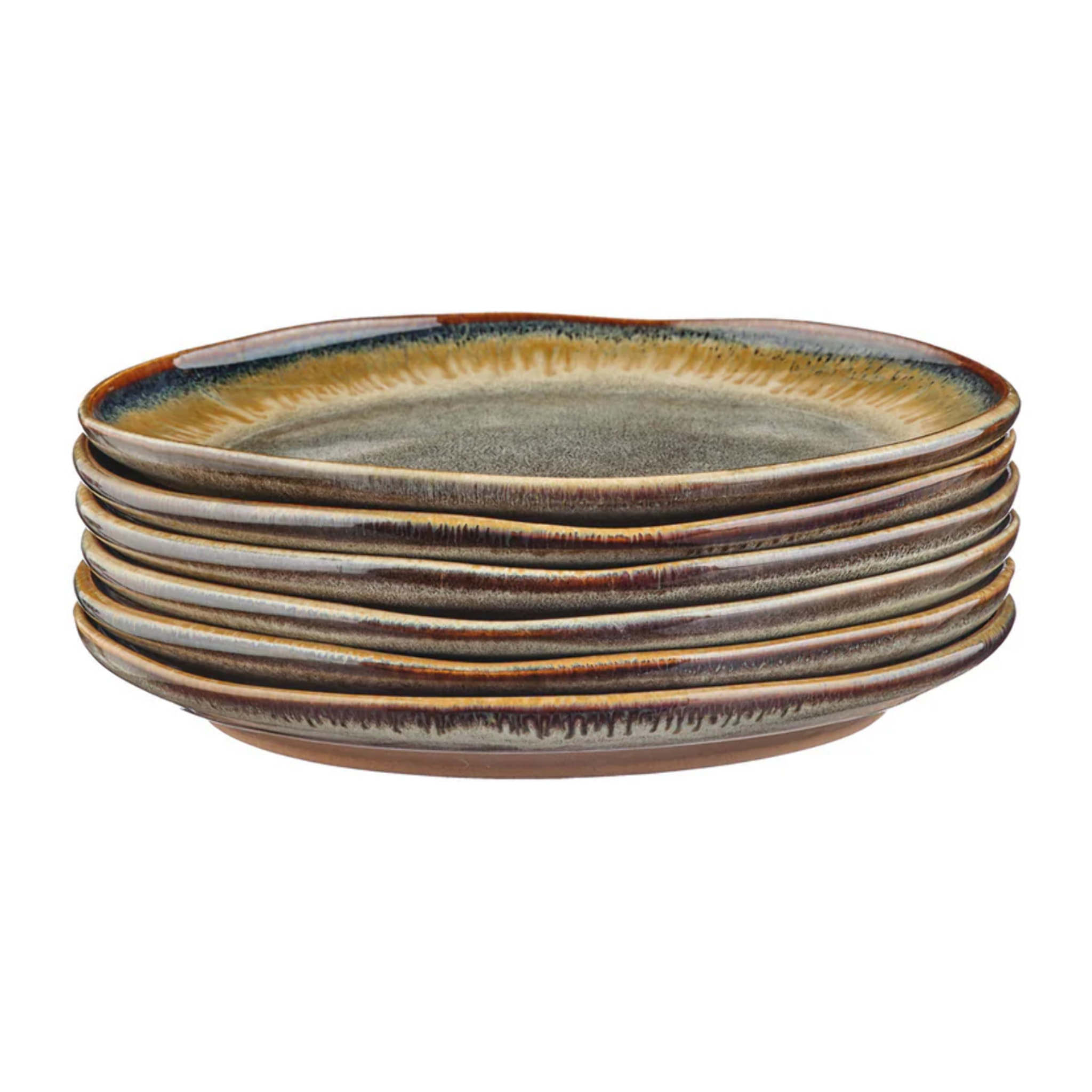 Assiette GENESIS Ø20,5cm - 6 pièces - Basalte