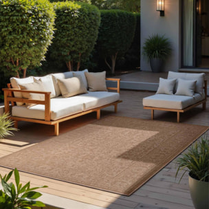 Tapis exterieur Rectangulaire Oriental