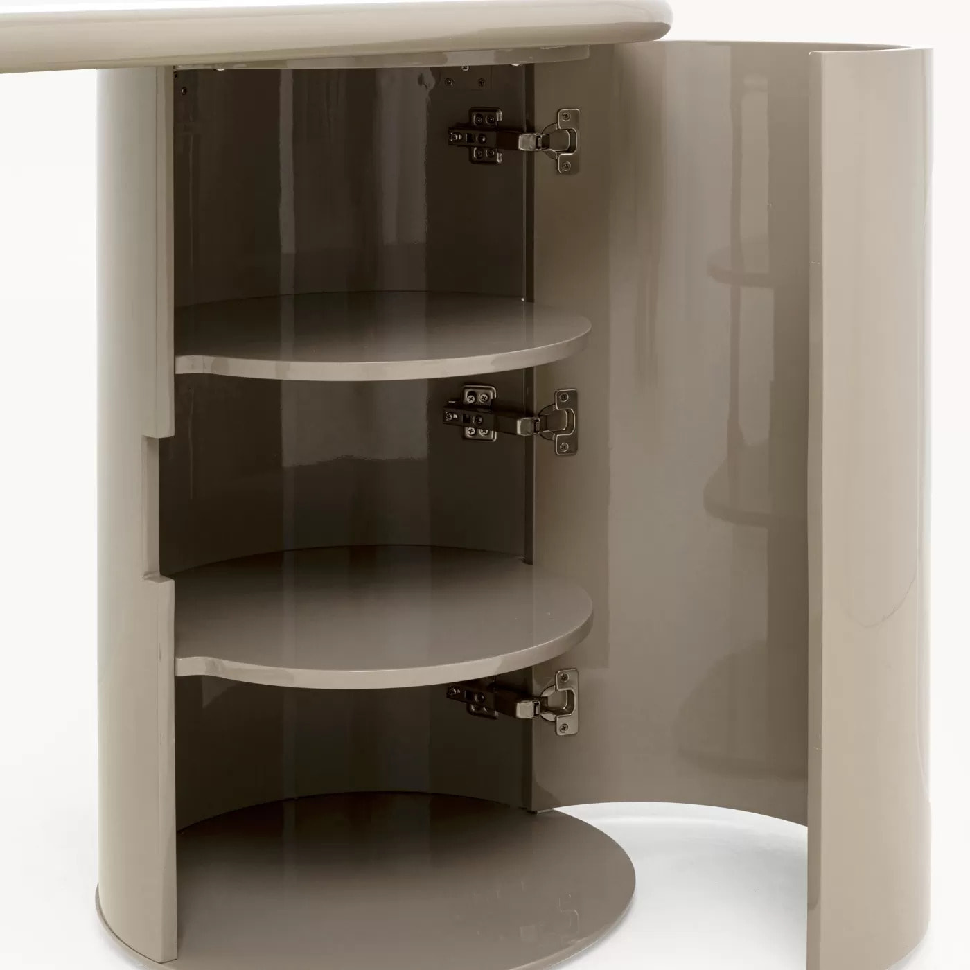 Bureau Groove taupe 120x50cm Kare Design