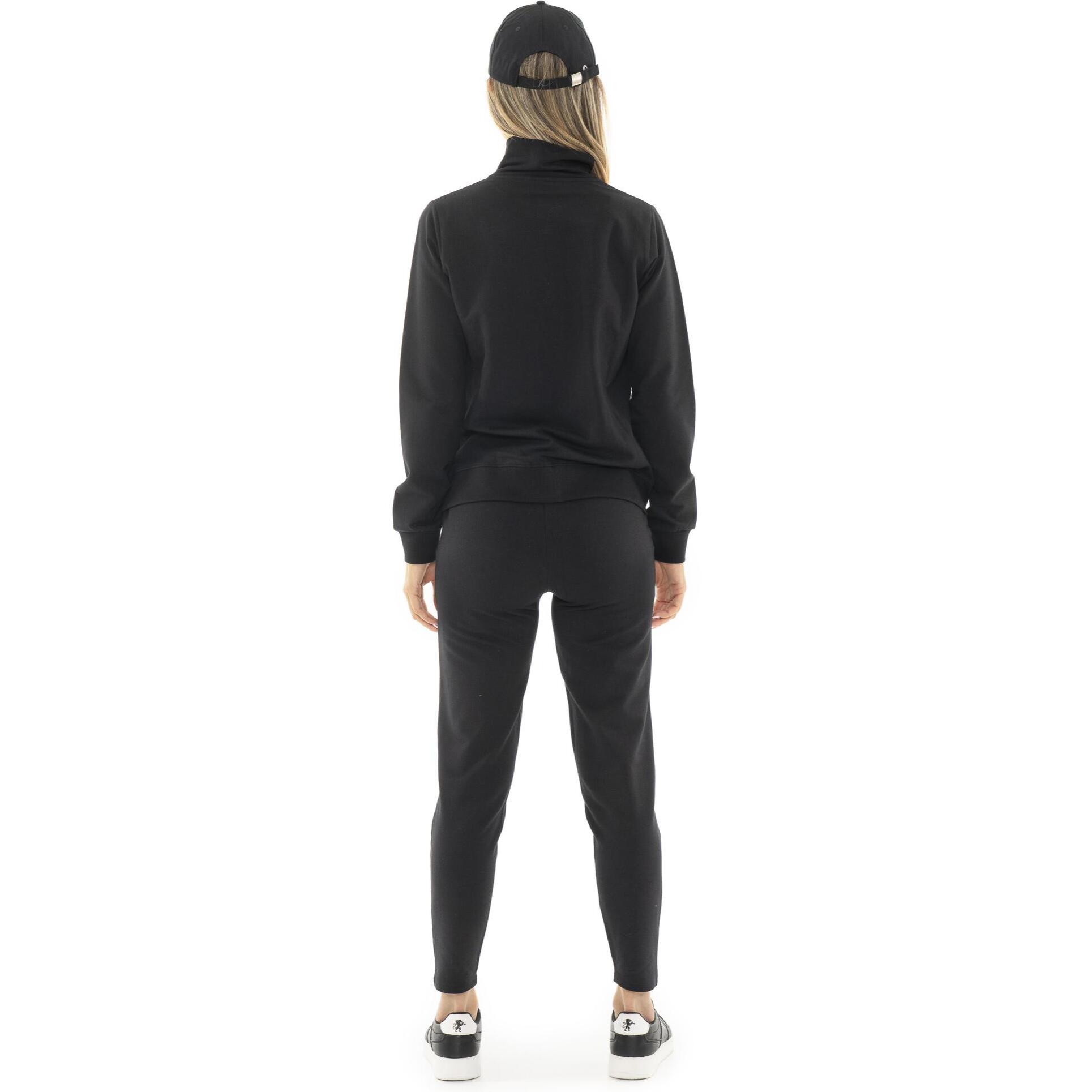 Tuta da donna invernale con colletto e zip "Silver"