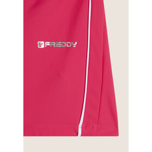 Leggings shorts Vita Alta con bordature a contrasto