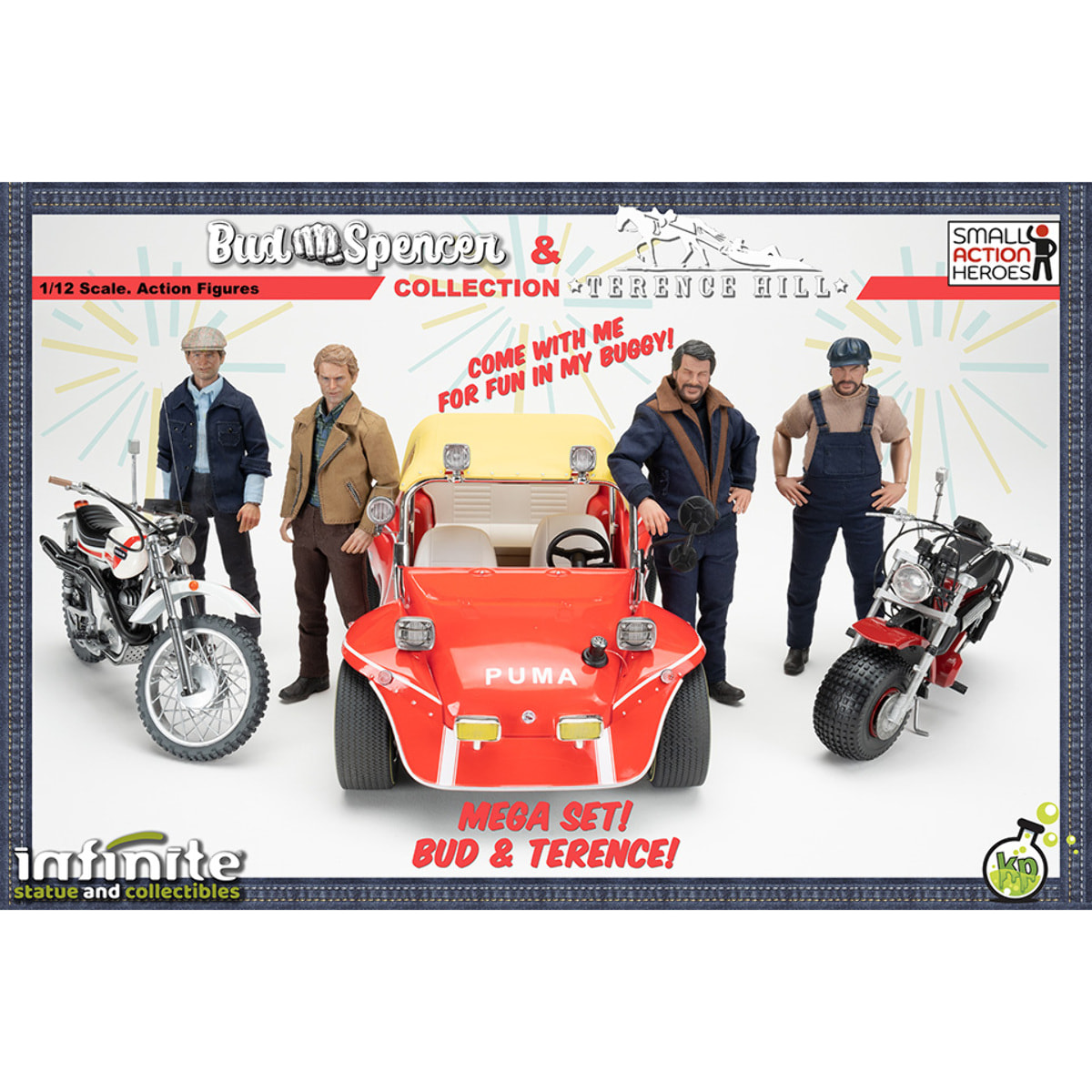 Bud Small Action Heroes Af 1/12 Ver A Action Figura Infinite Statue