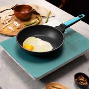 Cecotec Polka Platinum 20 Godet Thunder Fry Pan. Diamètre 20 cm, aluminium forgé