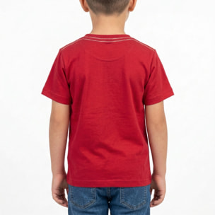T-shirt maniche corte con logo stampato