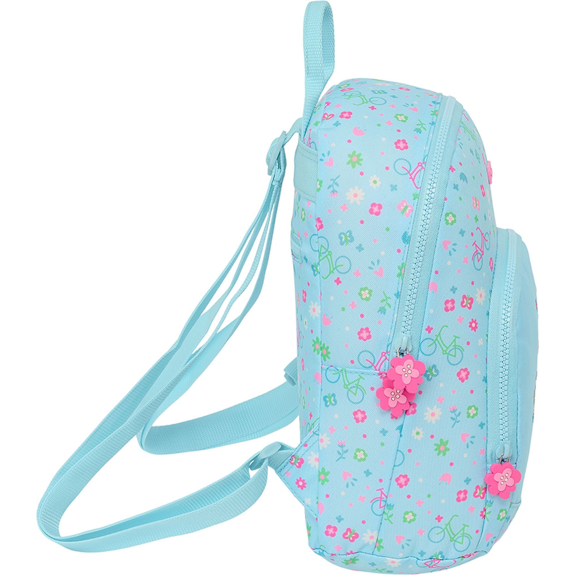 Mini mochila reciclado safta "bicicleta"