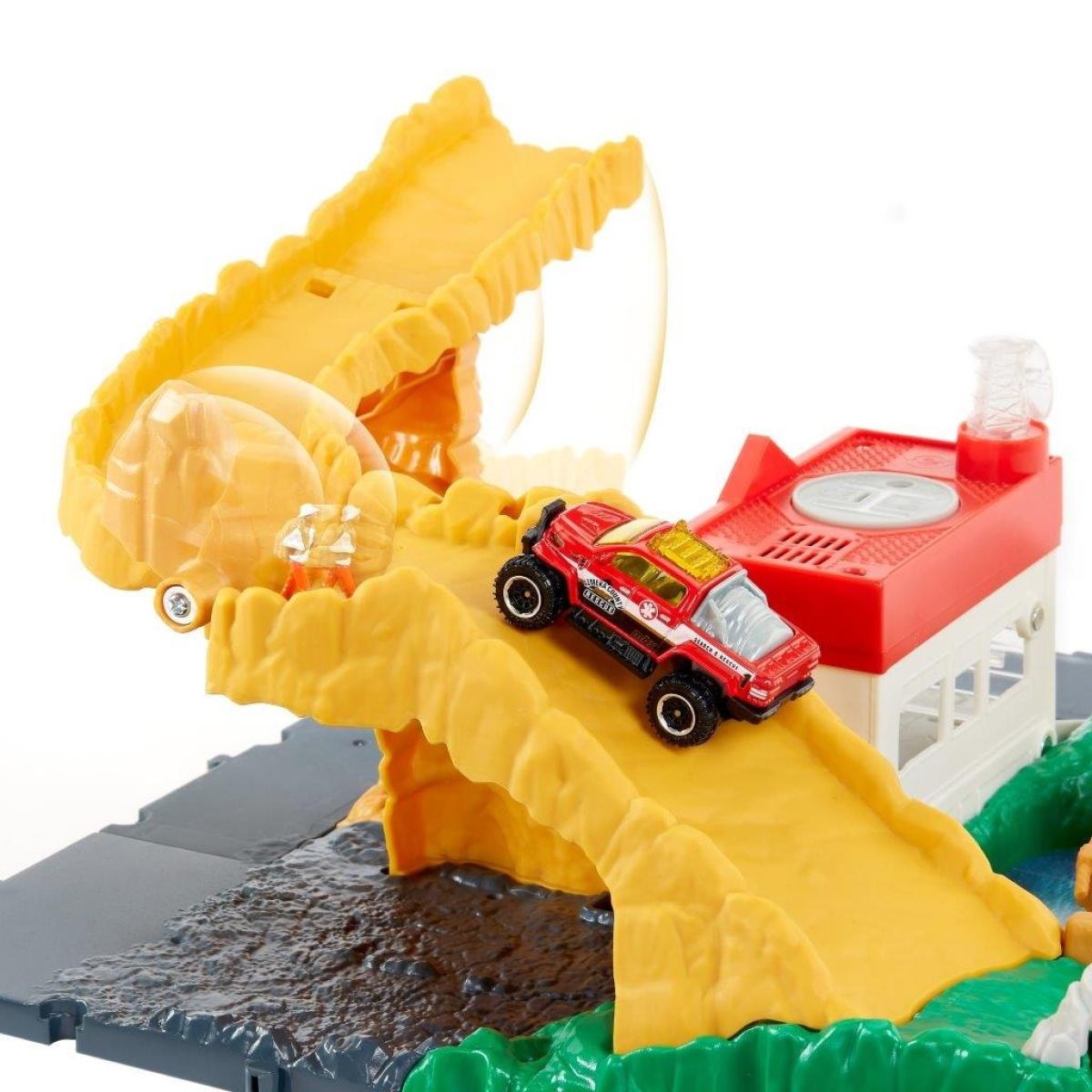 Matchbox Playset Action Drivers con 1 veicolo in scala 1:64 incluso Lui Matchbox Multicolor