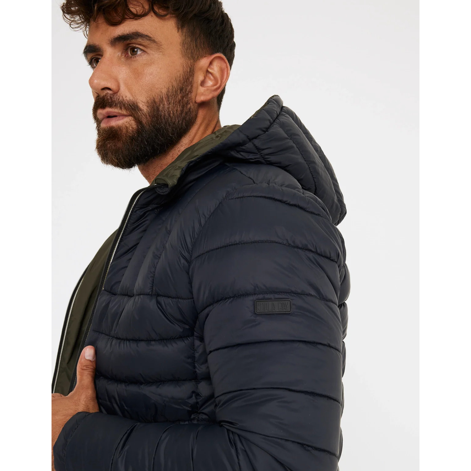 Chaqueta Reversible Verde - Kesbury