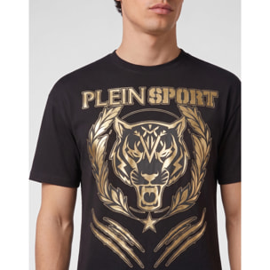 PLEIN SPORT Camiseta de cuello redondo y manga corta TIGER