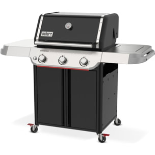 Barbecue gaz WEBER Genesis E-315W Plancha, sur chariot, 3 brûleurs, surface de cuisson 68 x 48 cm