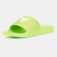 Claquettes Beach - vert anis