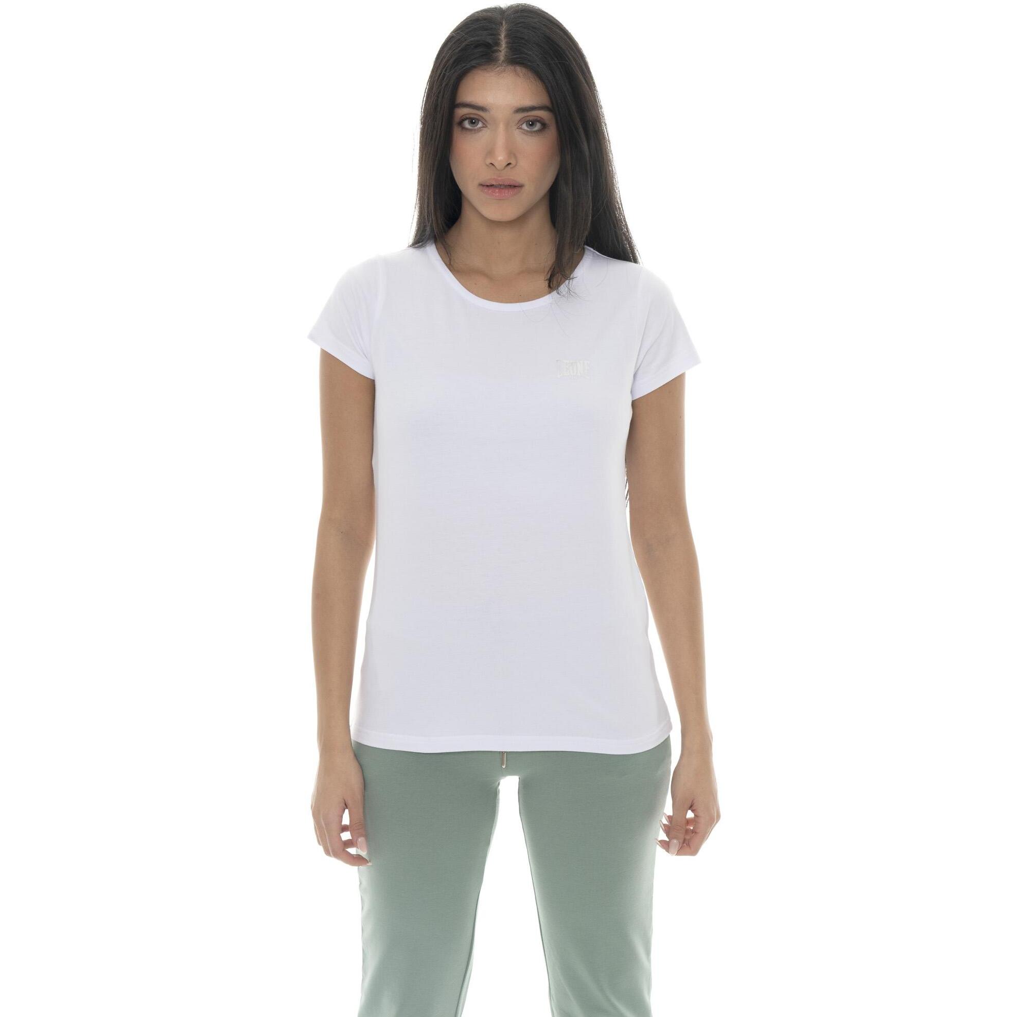 T-shirt da donna con logo lato cuore Leone Basic