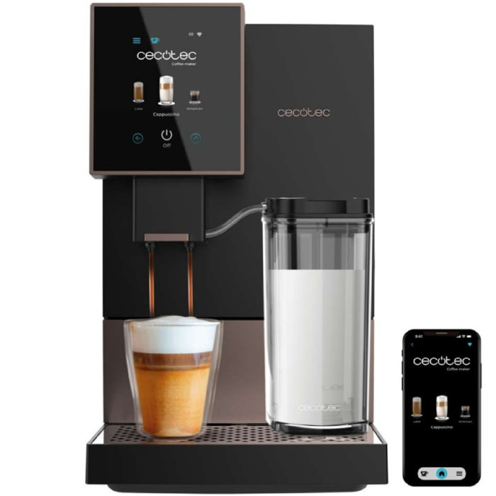 Cecotec Macchine del caffè superautomatiche Cremmaet Compactccino Connected Blac