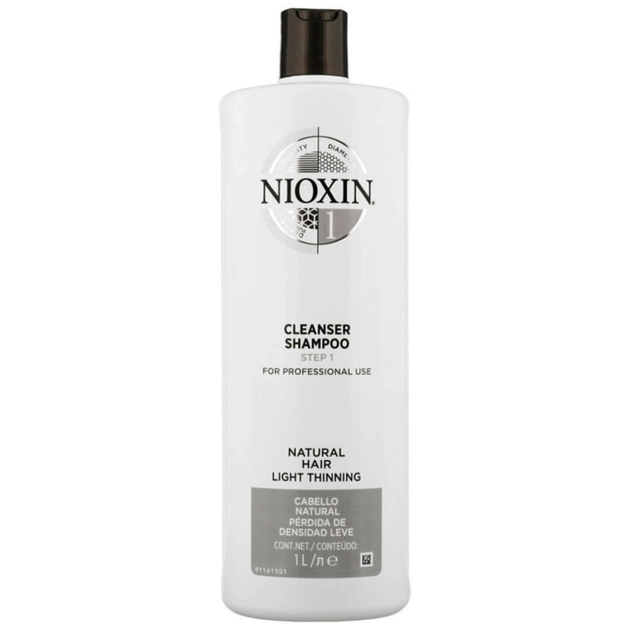 NIOXIN Sistema 1 Cleanser Shampoo 1000ml