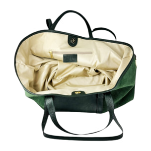 Borsa a spalla Cheval Firenze Formentera F/W Verde Bottiglia