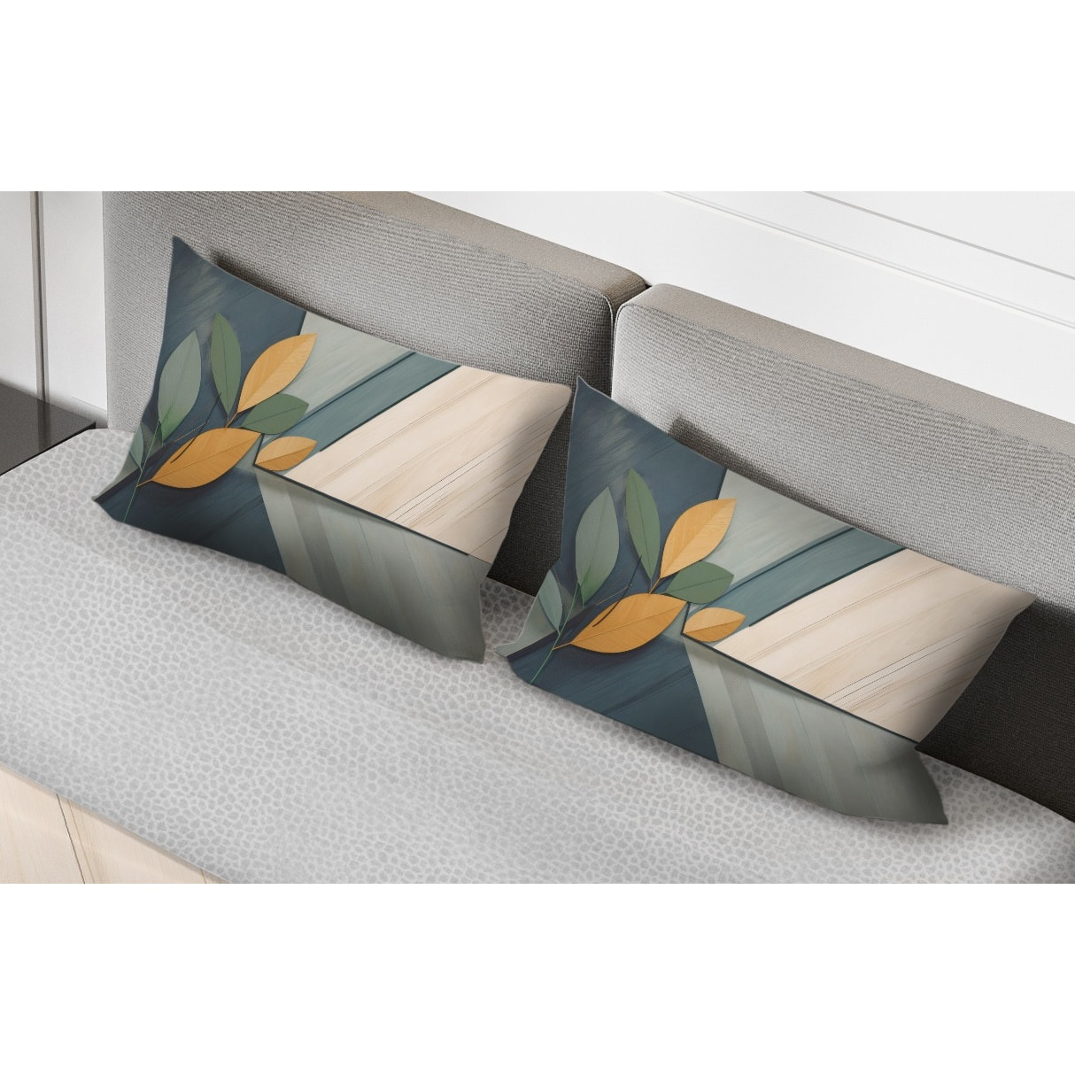 Completo letto fotografico Fine-Art IPERSAN Puro Cotone Wood
