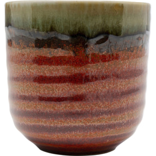 Tasses Ari rouges et vertes set de 6 Kare Design