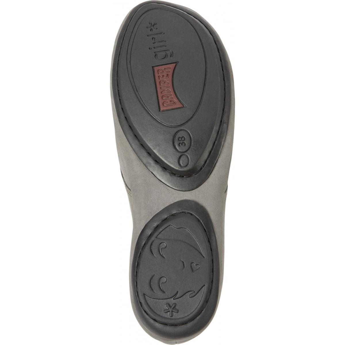 CAMPER Right Nina - Botines Gris Mujer