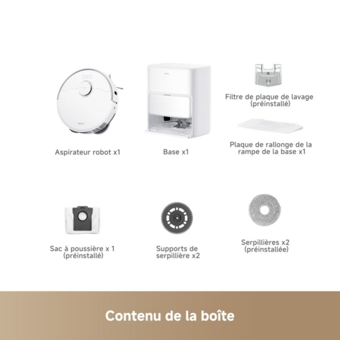 Robot Aspirateur Laveur MOVA P50 Ultra