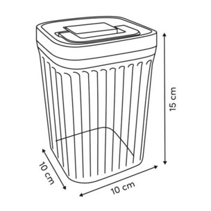 Boîte de conservation Streaks 0,9L