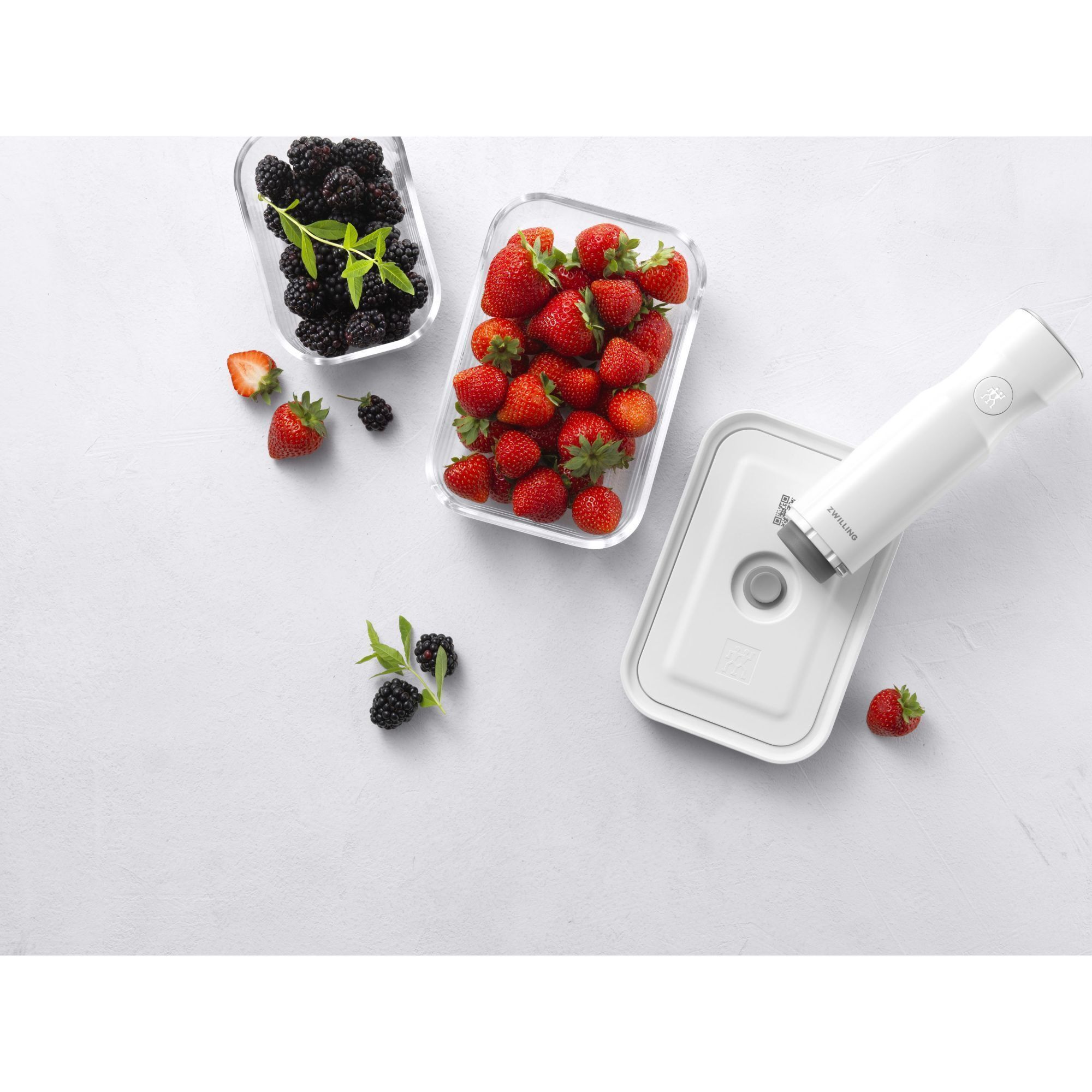 Set de 3 boîtes sous vide - verre - rectangulaire ZWILLING® FRESH & SAVE
