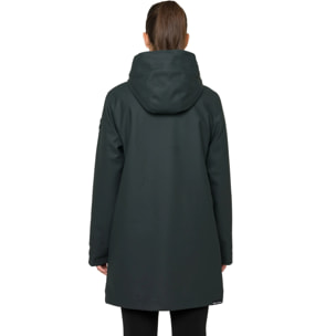 Parka YASMINE imbottito impermeabile verde