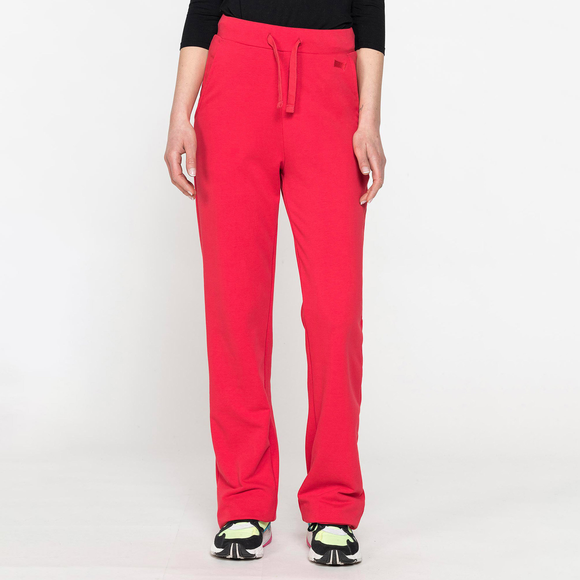 PANTALONE IN FELPA A ZAMPA