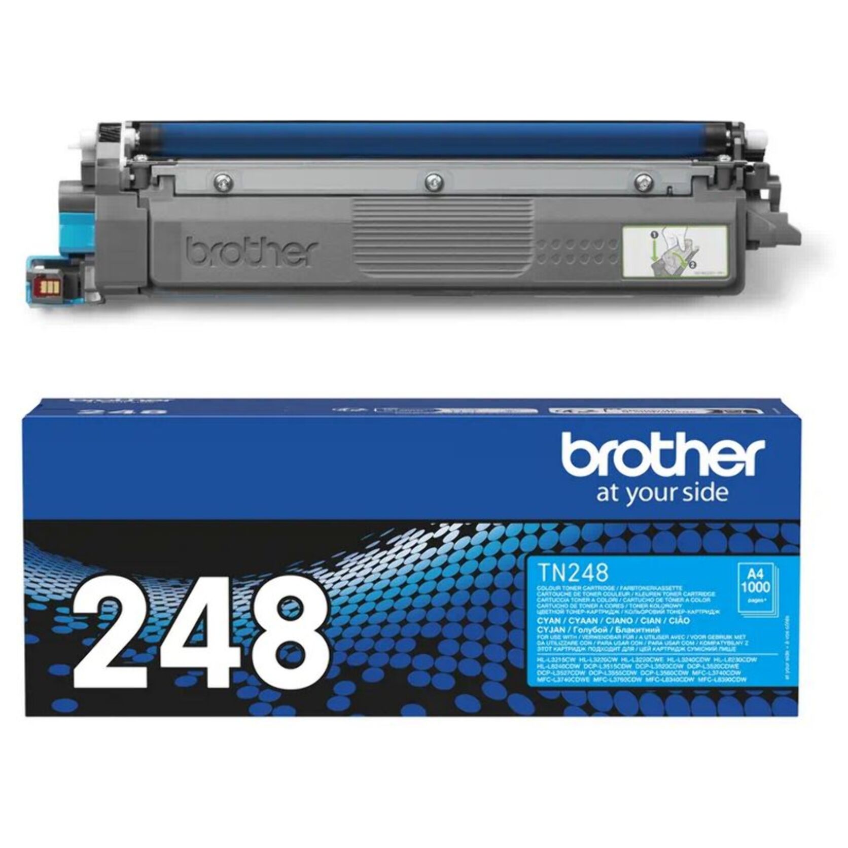 Toner BROTHER CYAN HL-L3215/L3240CDW