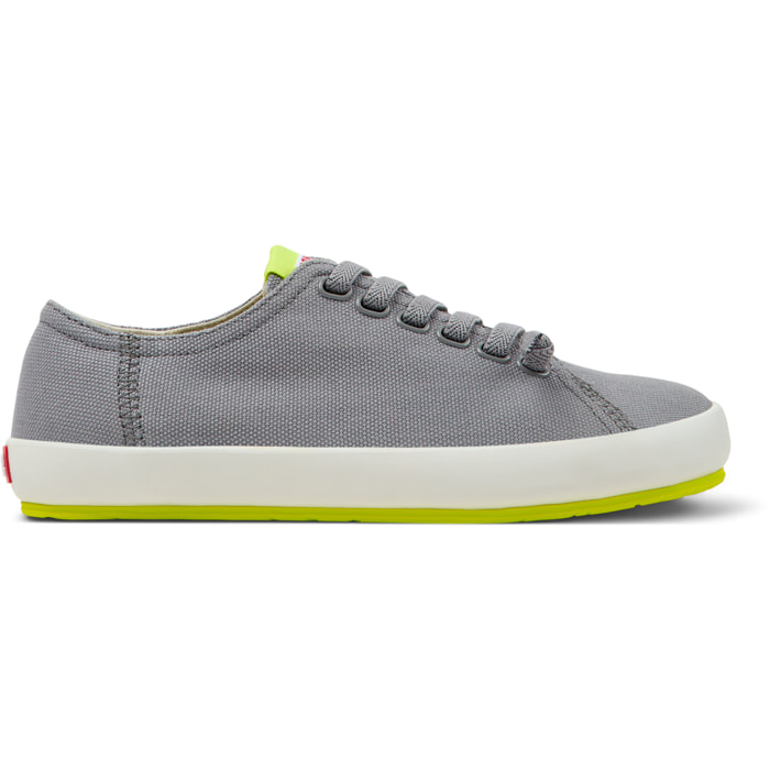 Zapatillas - CAMPER Peu Rambla Vulcanizado - Gris - Tejido natural