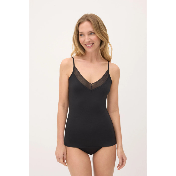 Canottiera intima Nero