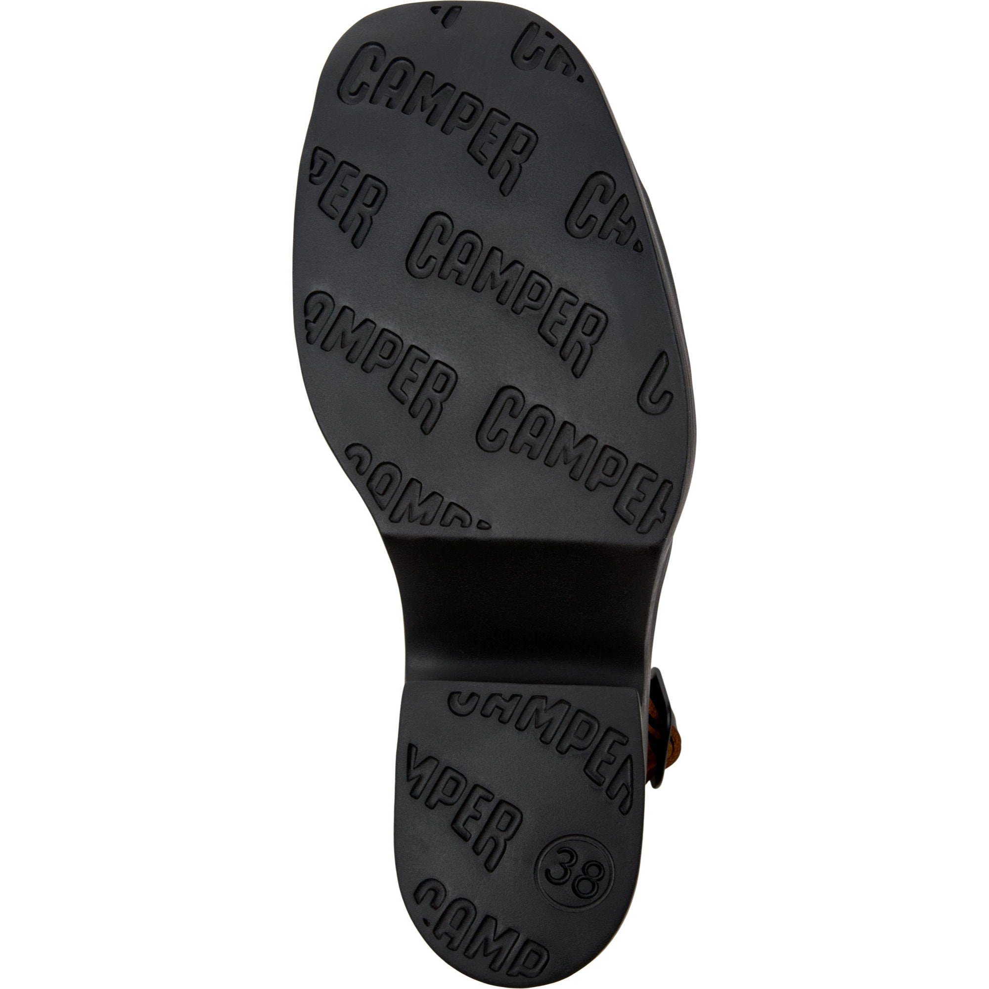 Sandalias - CAMPER Billie - Negro - Cuero liso