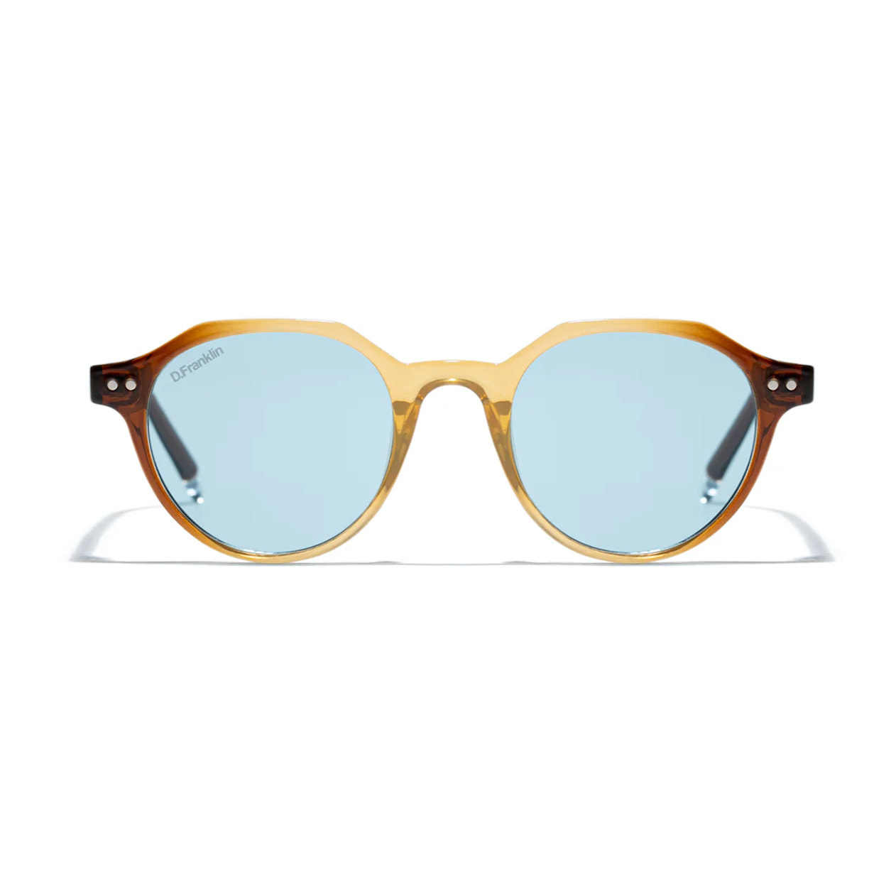 Gafas de Sol Ultra Light S Round Trans Brown / Trans Blue D.Franklin