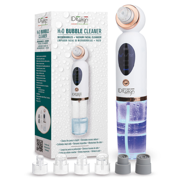 Nettoyant pour les pores avec de petites bulles