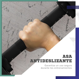 Juego de Mancuernas Ajustables, 2 en 1, 15kg, Juego de Pesas con Barras de Conexión y Mangos Antideslizantes, Pesas y Mancuernas para Hombres y Mujeres, Ejercicio de Fitness, Gimnasio en Casa