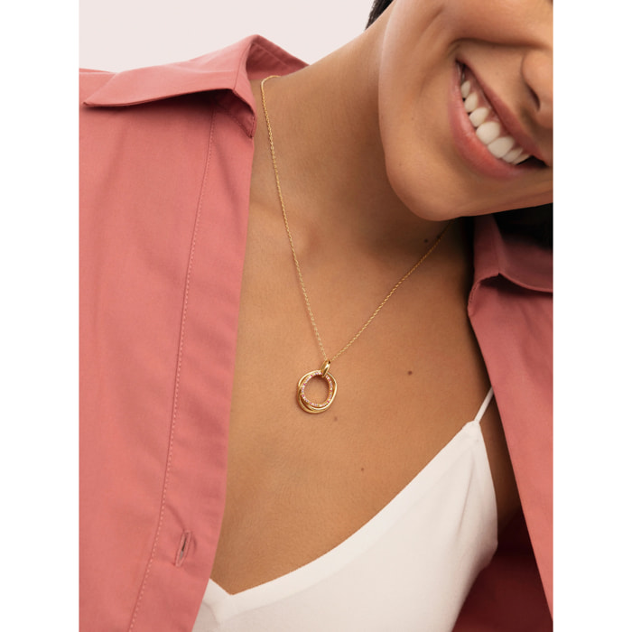 Collar Oria Colors Baño Oro