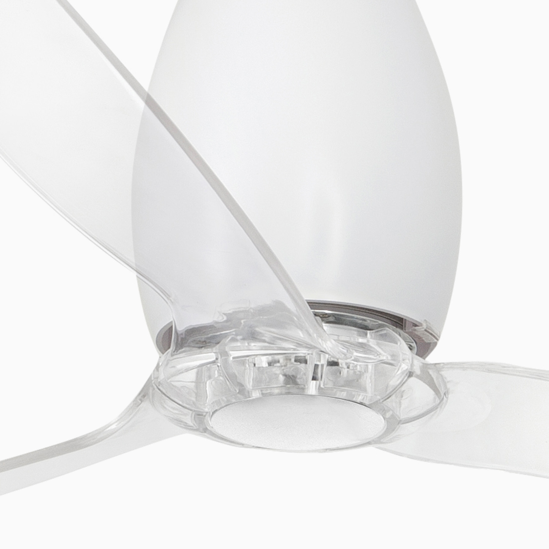 ETERFAN M Ventilateur blanc mat/transparent DC
