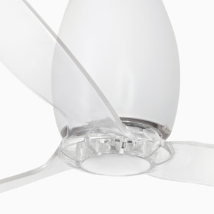 ETERFAN M Ventilateur blanc mat/transparent DC