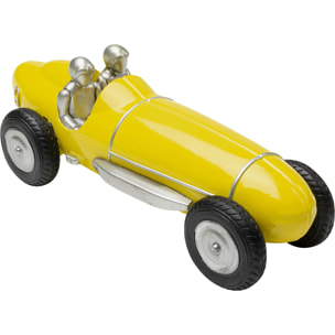 Déco voiture de course jaune Kare Design