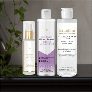 Trío facial limpiador e hidratante