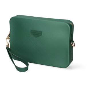 Borsa a tracolla da donna - Modello False - 100% Pvc - 17.0 x 23.5 x 5.0 cm