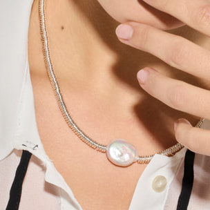 Collar Siever acabado plata