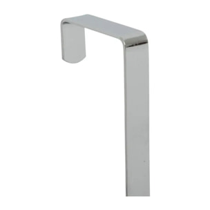 Patère 5 têtes vague métal