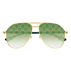 Gafas de Sol Gucci GG1220S-004 de Metal Hombre 59 mm