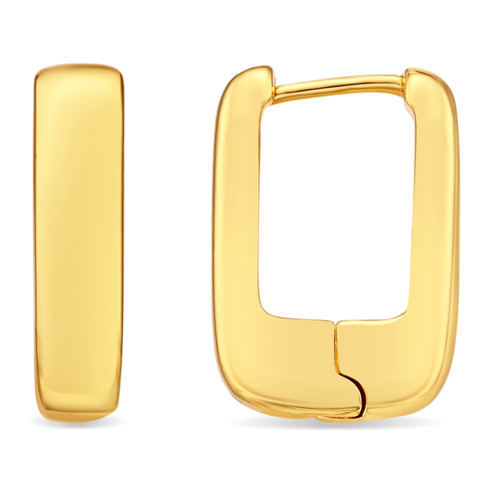 Pendientes Treo acabado oro amarillo 18k