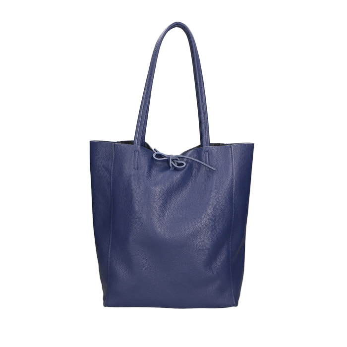 Borsa a mano da Donna Valentina in Vera Pelle Made in Italy 37x40x12,5 cm