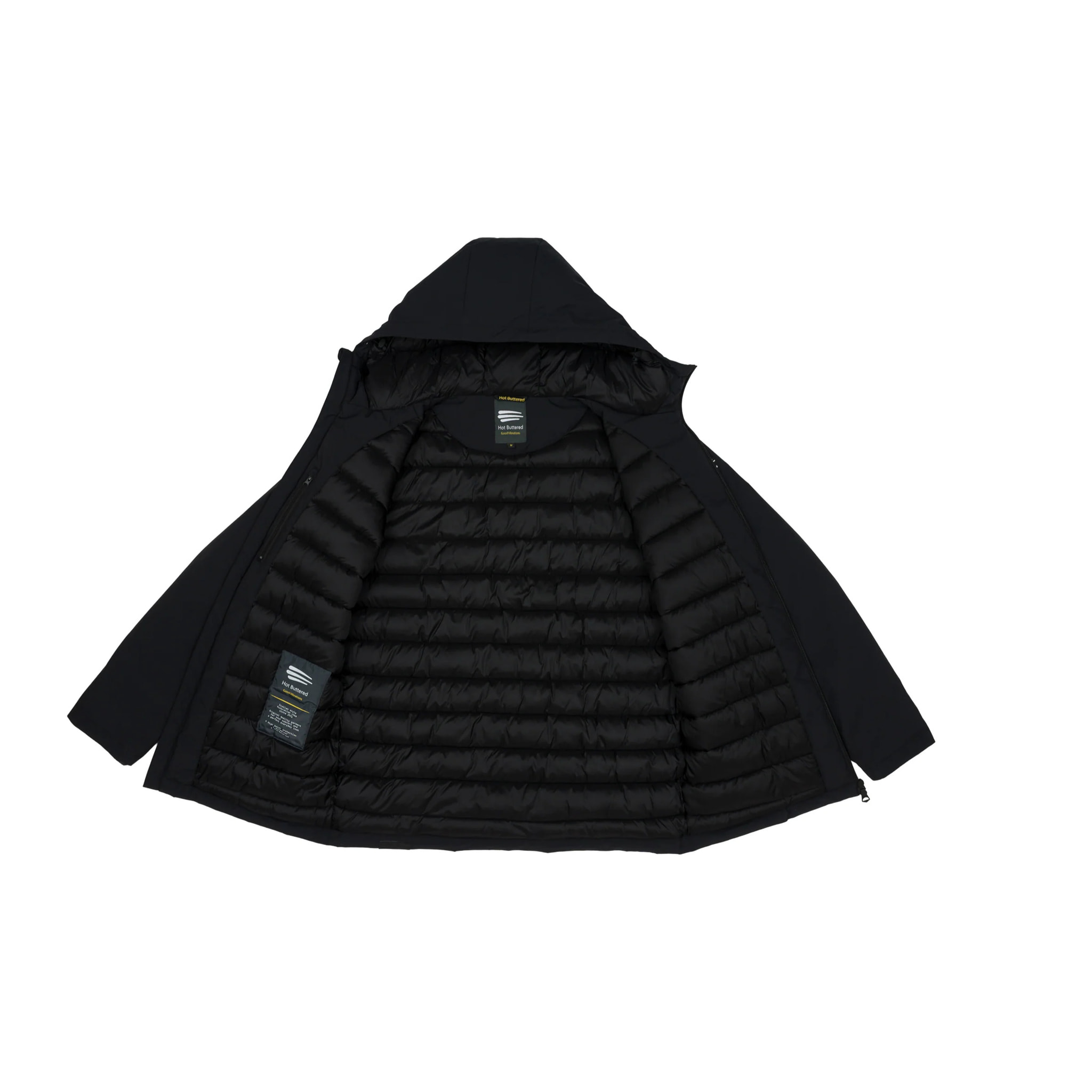 Parka POKHARA imbottito impermeabile Nero