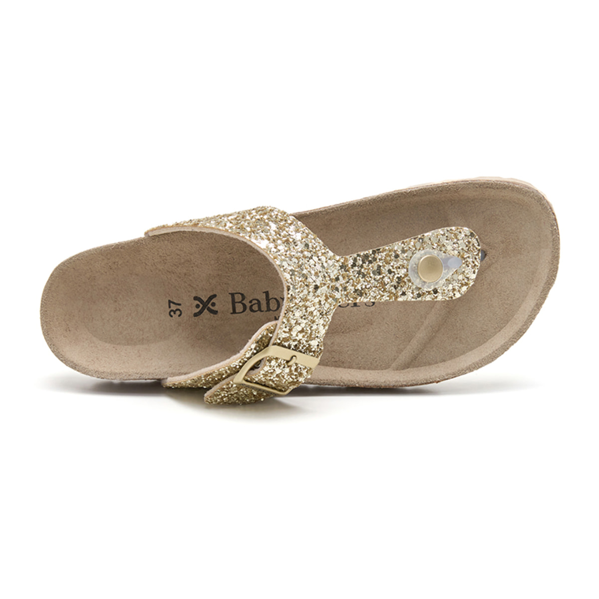 SANDALIA BABUNKERS DORADO